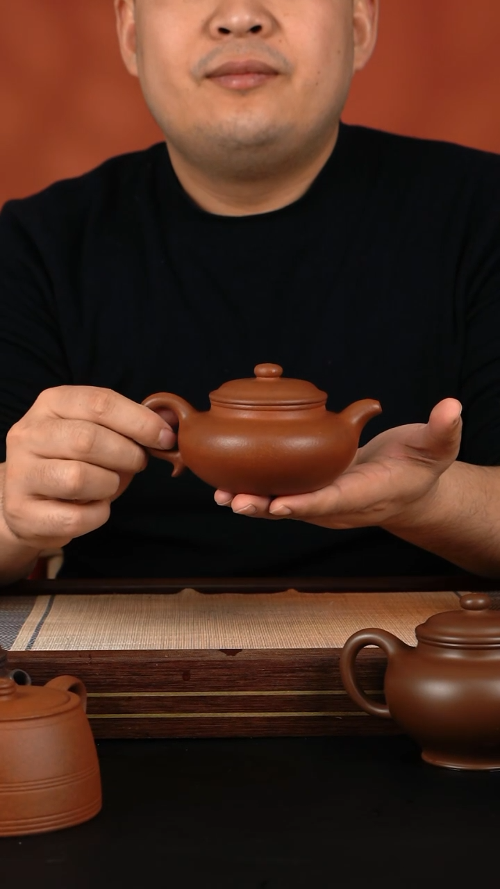 【闪购商品】紫砂茶壶xt  朱泥  仿古