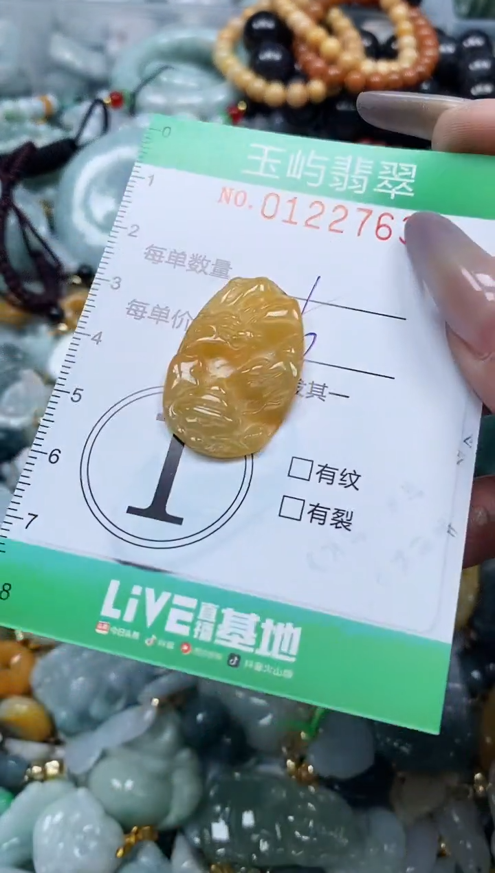 翡翠未镶嵌颈饰闪购0122763多样性发其一