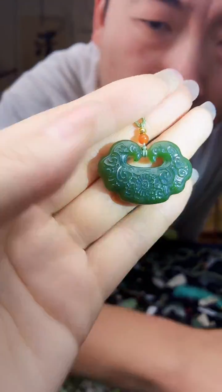 颈饰未镶嵌和田玉多样性发货，拍一发一