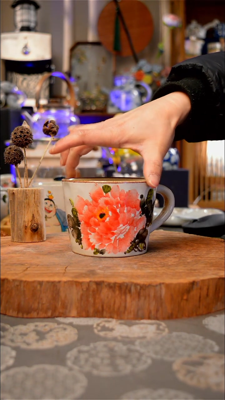 【闪购商品】杯八哥手工手绘手工手绘