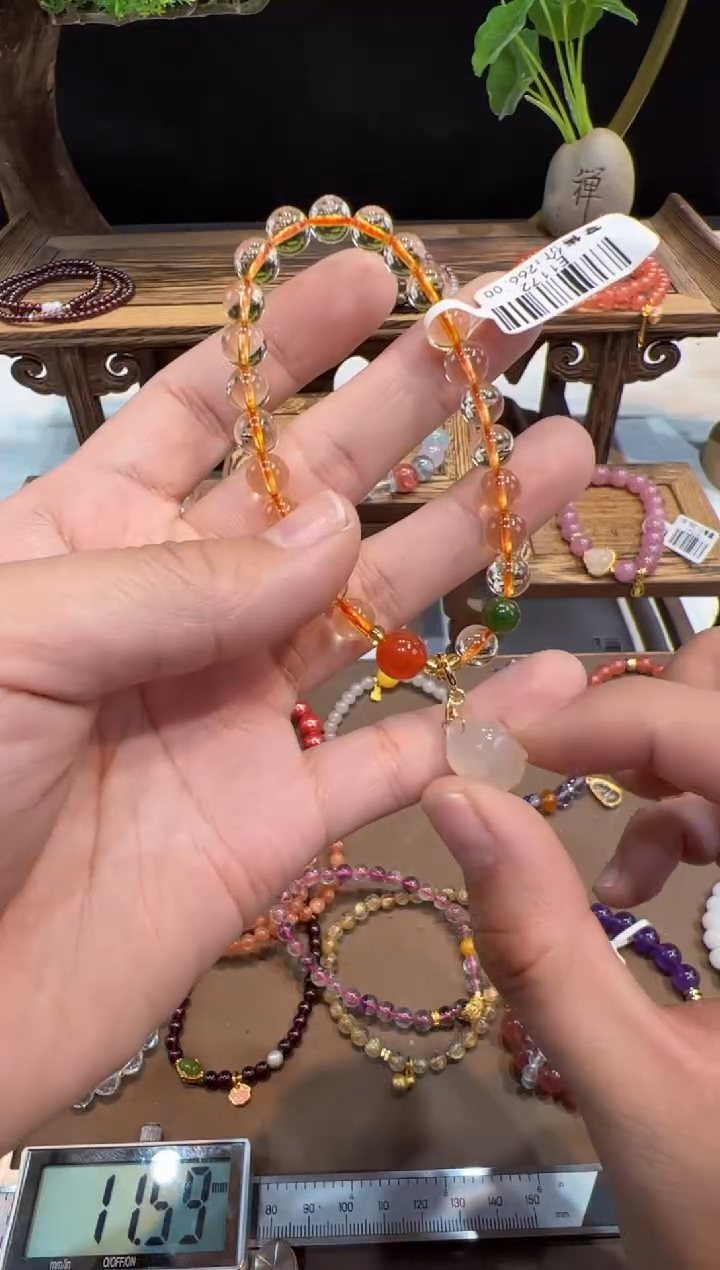 【闪购商品】水晶手绳未镶嵌@@手饰