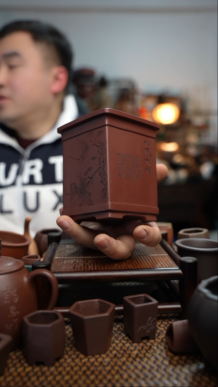 【闪购商品】紫砂花盆長木軒精品紫砂