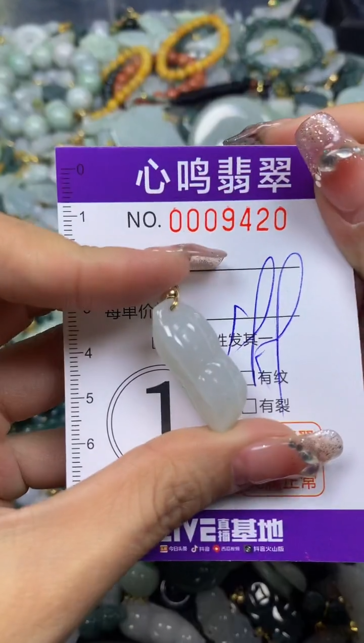 【闪购商品】翡翠颈饰未镶嵌闪购009420