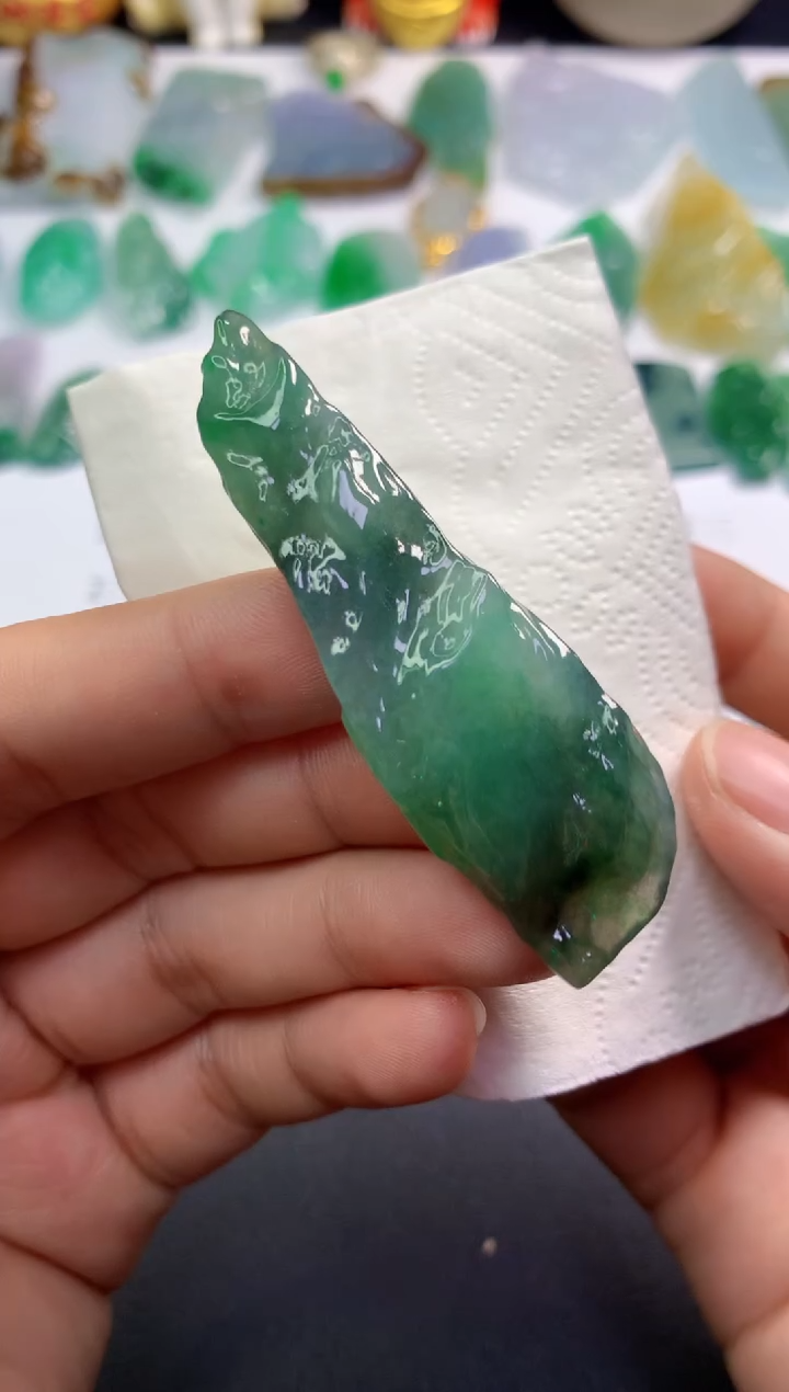【闪购商品】翡翠吊坠(不含链)未镶嵌4887