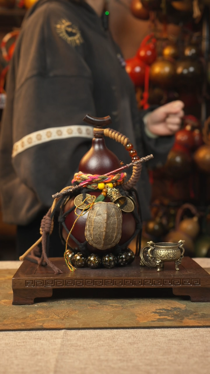 【闪购商品】114大漆葫芦一物一拍记400ml