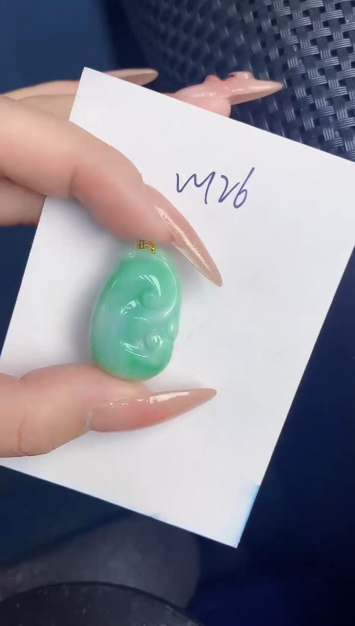 【闪购商品】翡翠颈饰18K金镶嵌000000000