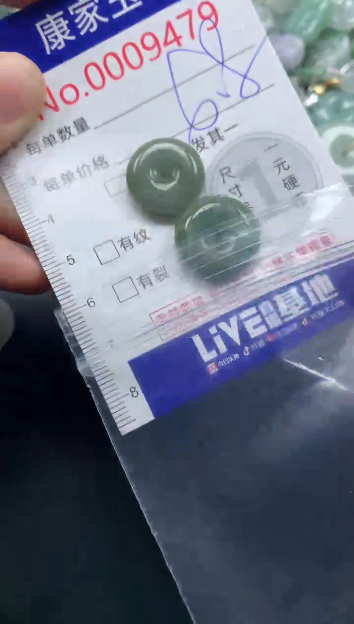 颈饰未镶嵌翡翠9479