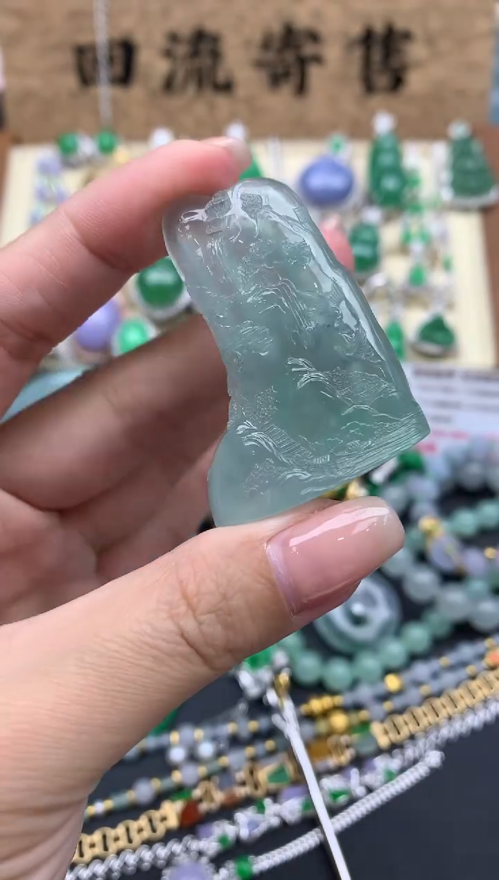 【闪购商品】翡翠颈饰未镶嵌255-中国好珍宝