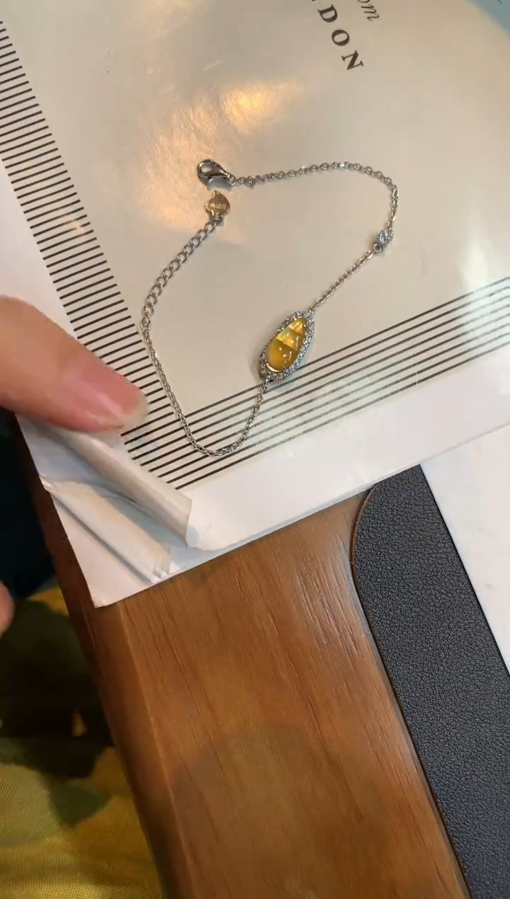 银S925镶嵌手链翡翠手链