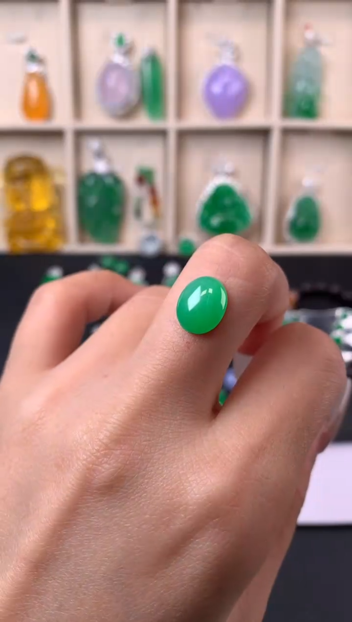 未镶嵌定制翡翠裸石（镶嵌定制）