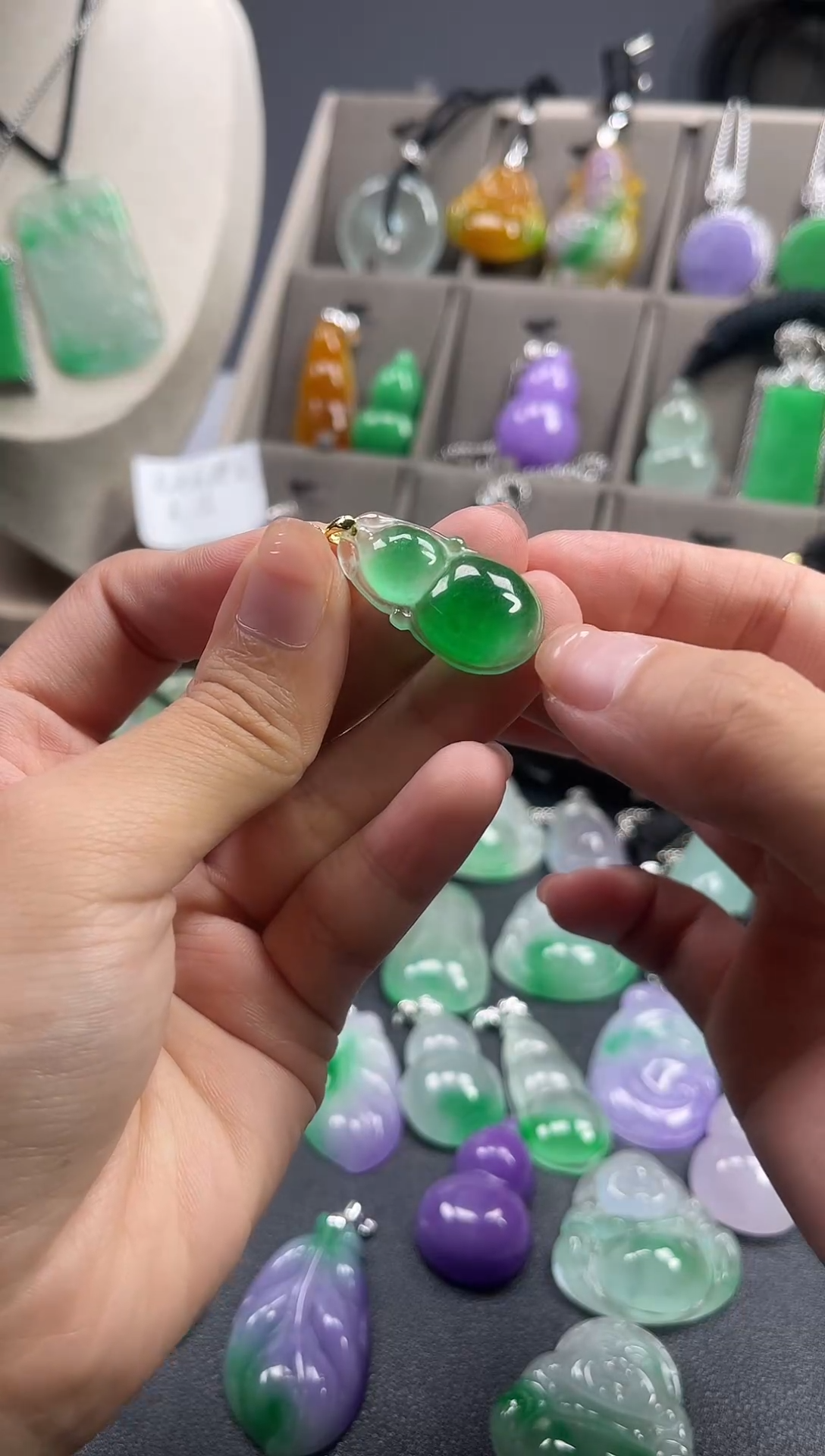 颈饰未镶嵌翡翠  所见即所得 一图一物