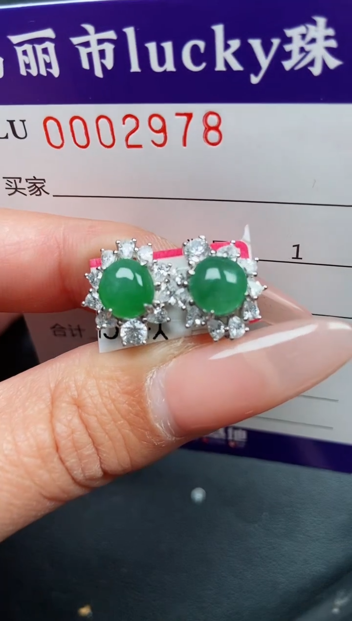 【闪购商品】翡翠颈饰银S925镶嵌2978