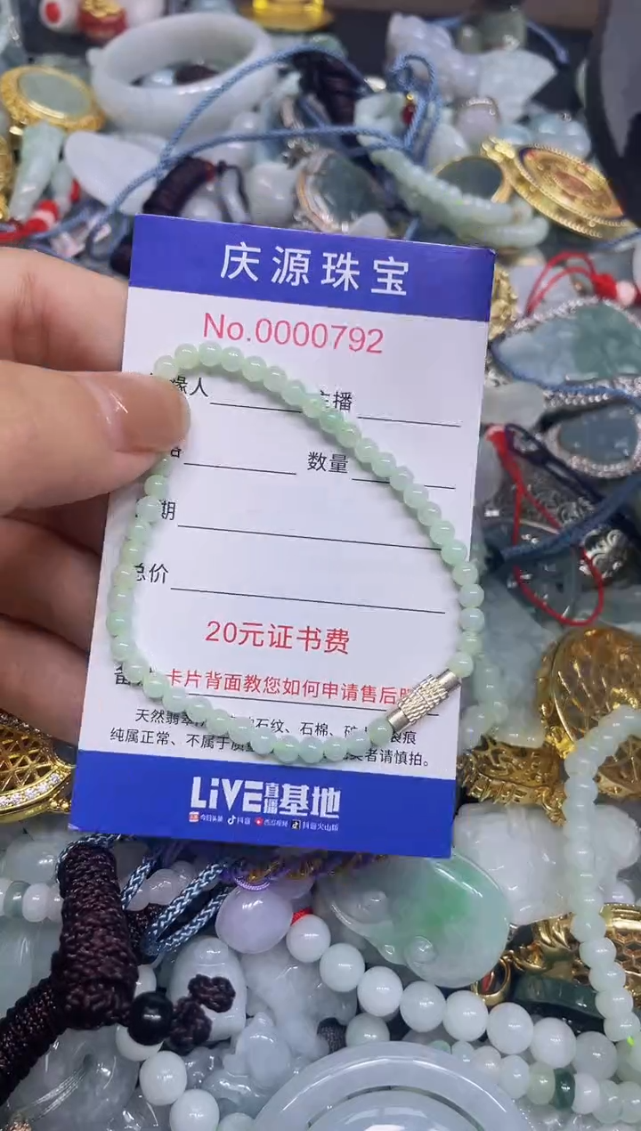 翡翠未镶嵌颈饰169