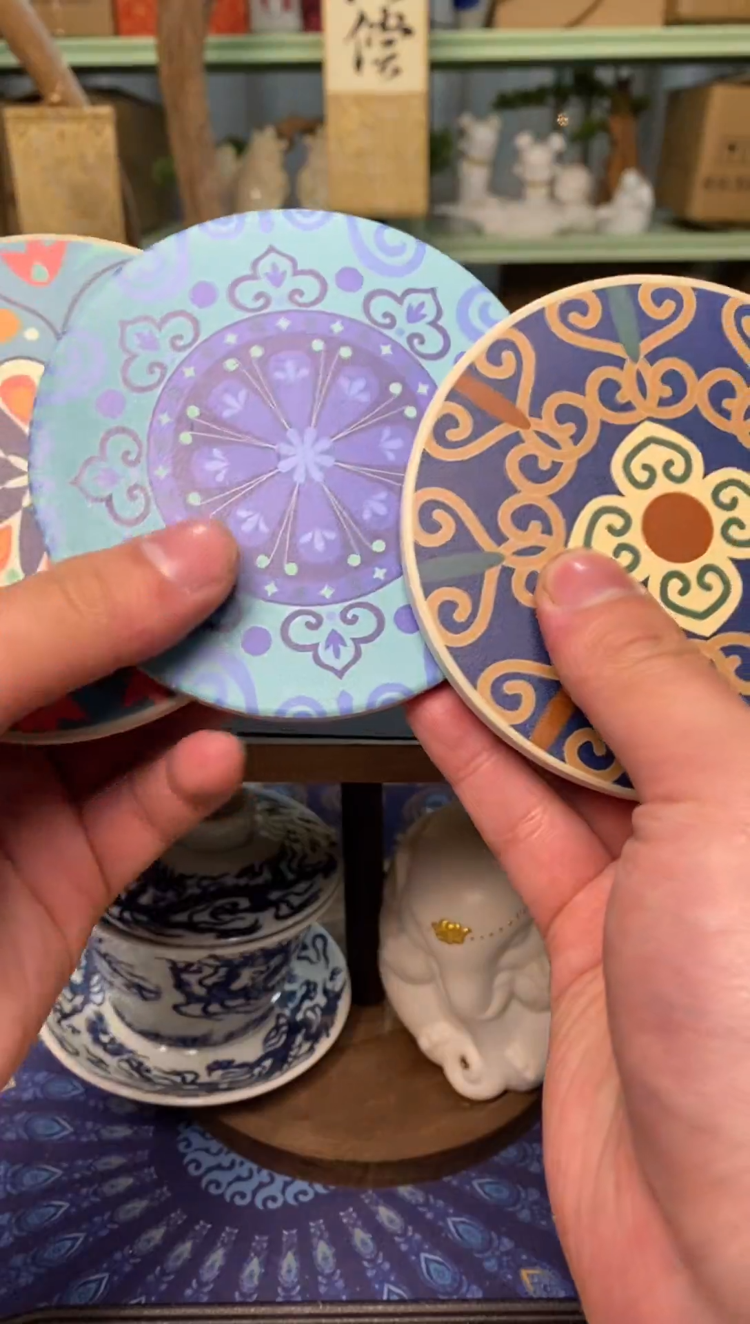 【闪购商品】盖碗赢鱼优选陶瓷陶瓷陶瓷陶瓷