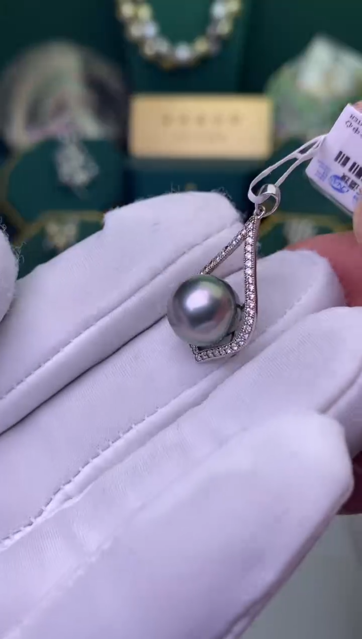 【闪购商品】海水珍珠颈饰银S925镶嵌10-11