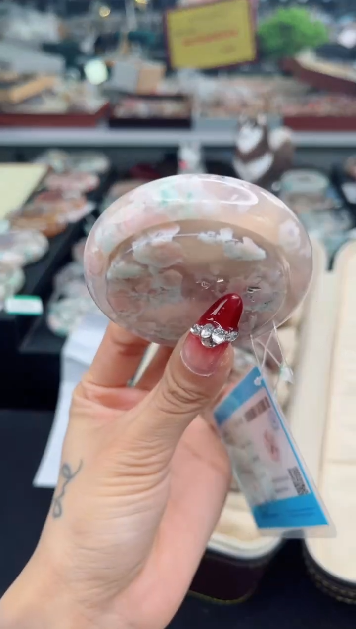 【闪购商品】石英质玉手镯未镶嵌52圈口（赠品镯心）S9360669