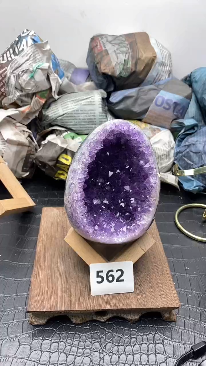 【闪购商品】紫晶1未镶嵌562号龍蛋