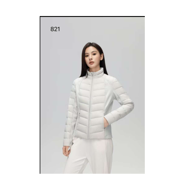 2025羽绒服女新国标90绒， 821#