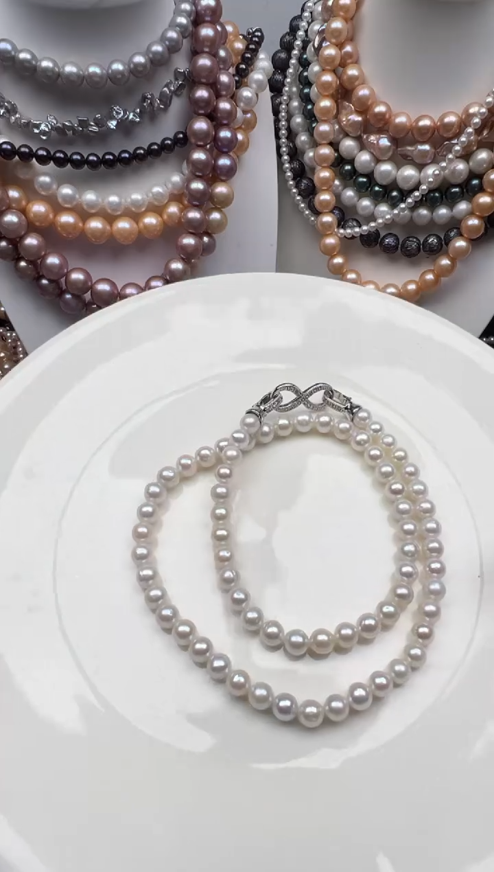 【闪购商品】淡水珍珠颈饰未镶嵌1