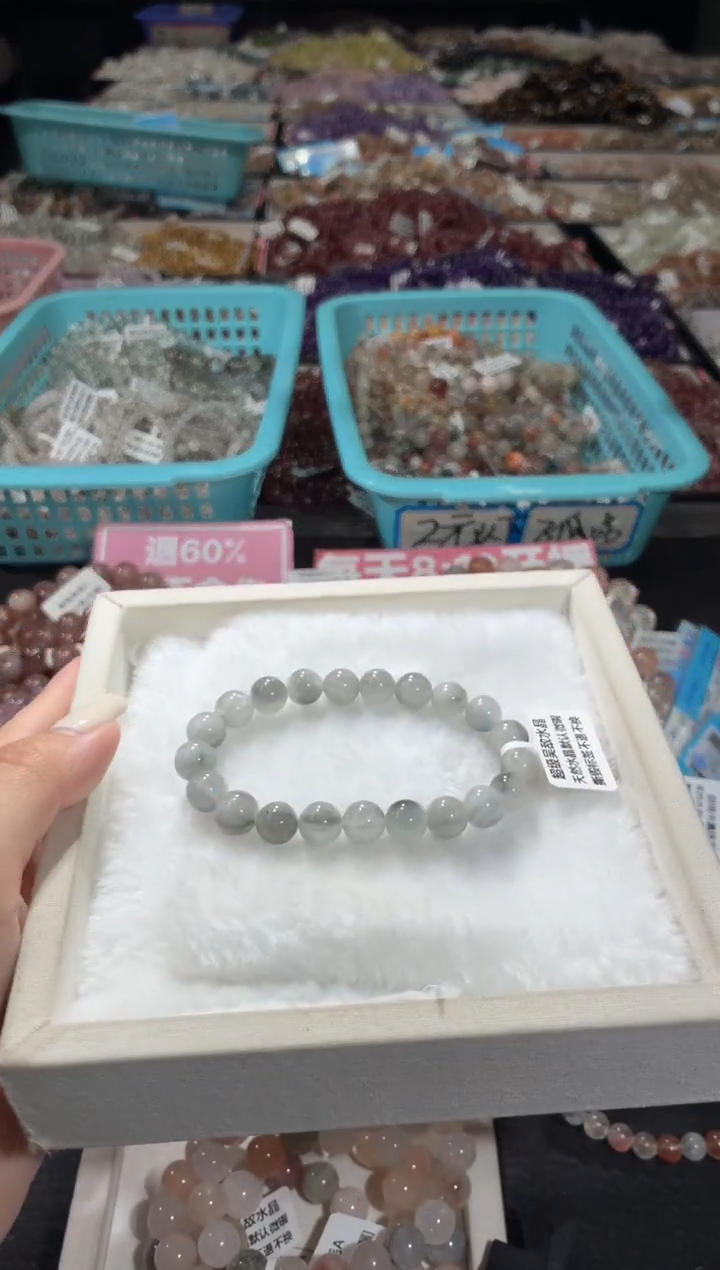 未镶嵌手链水晶108号 多样性发一Z  9+