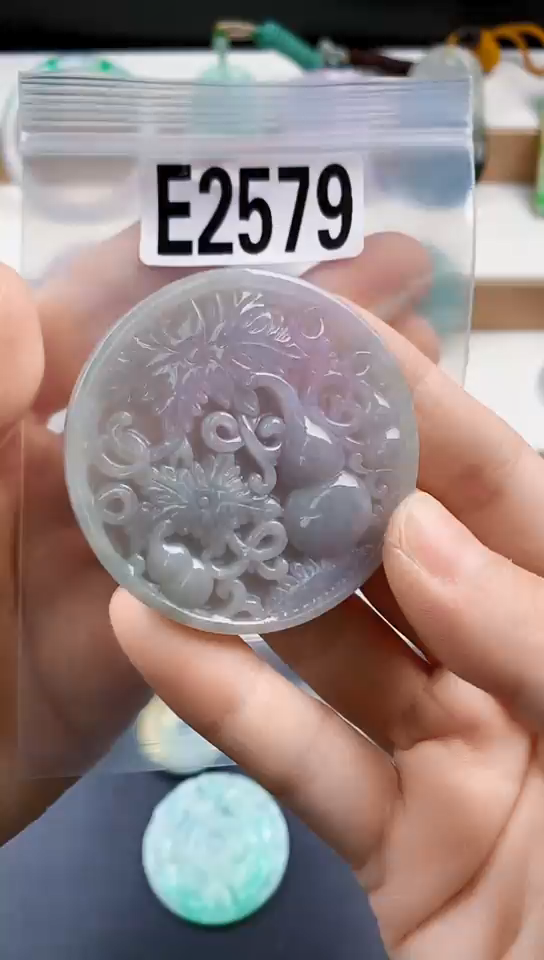 颈饰未镶嵌翡翠天然翡翠吊坠挂件