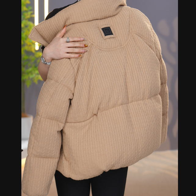 洋气减龄纯色羽绒服2025冬季新款宽松休闲保暖外套