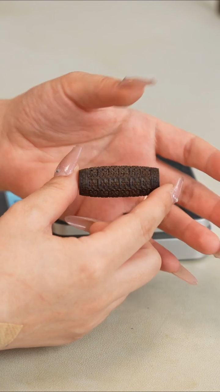 沉香沉香碎屑马尼涝沉水天珠10.7g