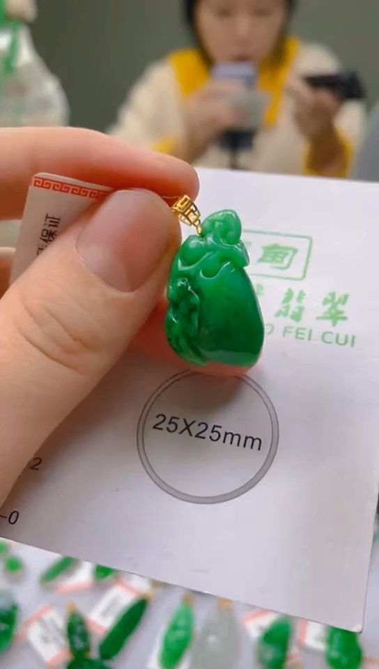 【闪购商品】翡翠颈饰18K金镶嵌新号开播，全场乱卖