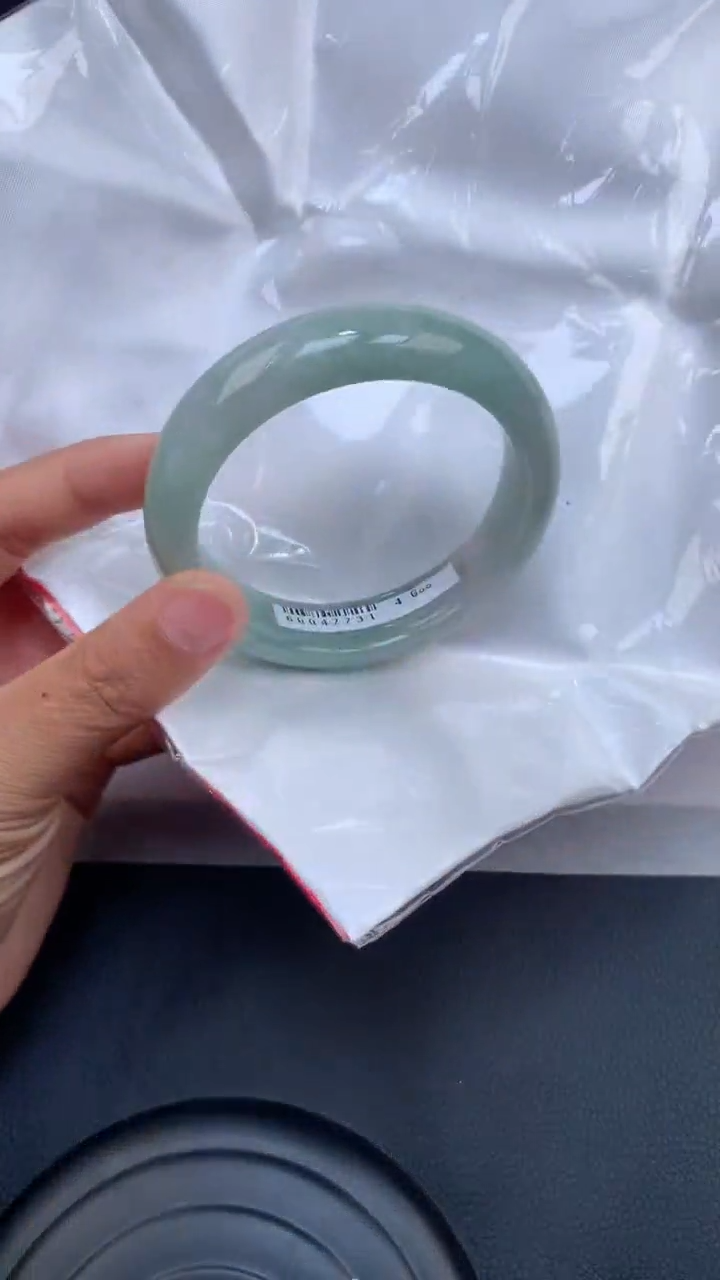 【闪购商品】翡翠手镯未镶嵌天然缅甸A货翡翠手镯58