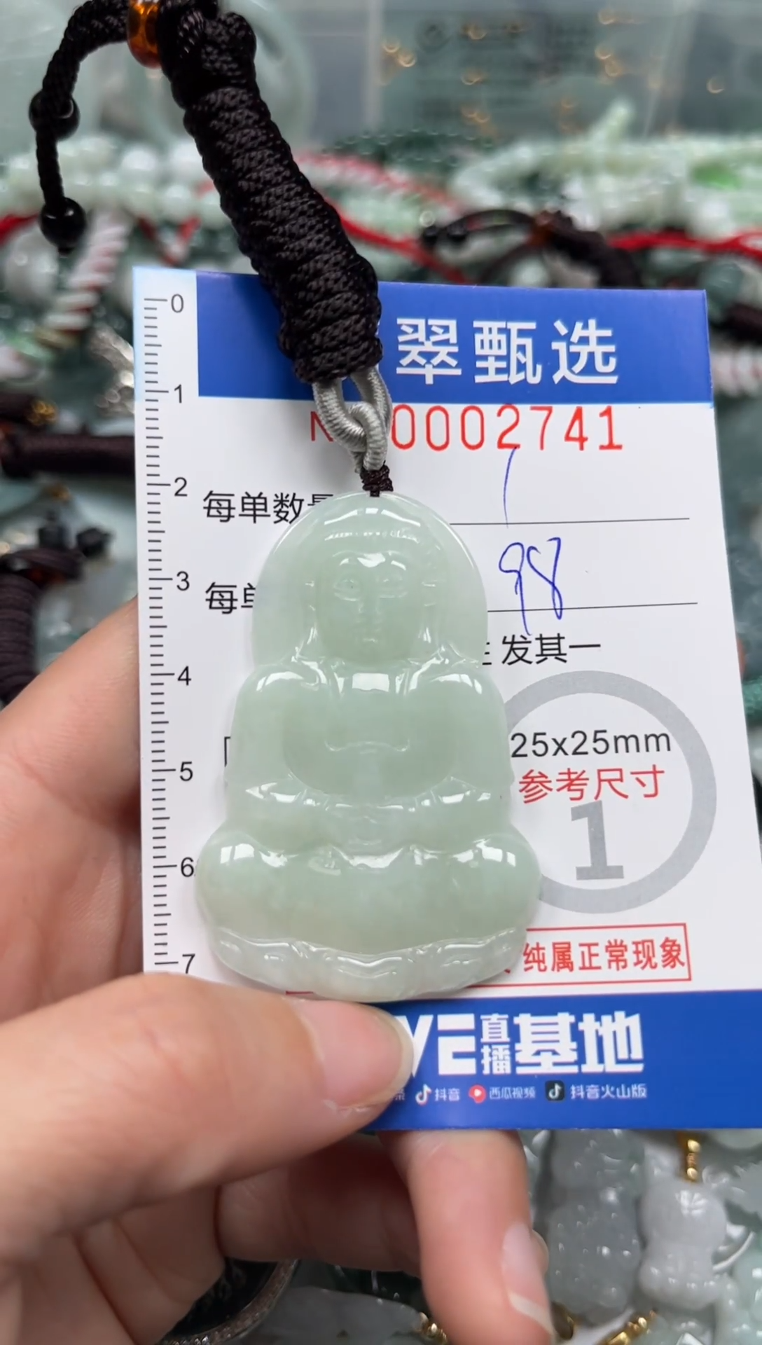 【闪购商品】翡翠颈饰未镶嵌00..2741