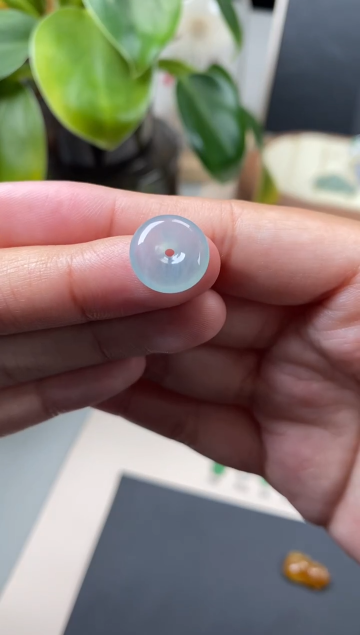 【闪购商品】翡翠颈饰未镶嵌翡翠冰种平安扣