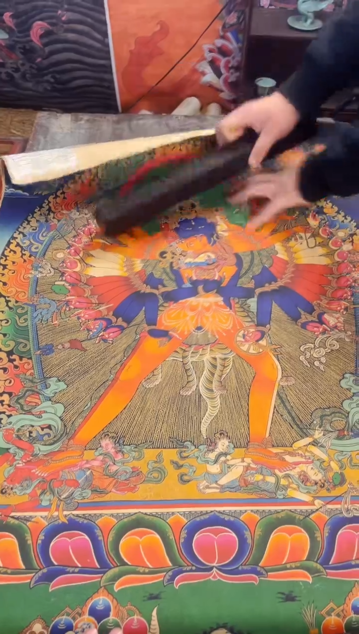 卷轴画刘洋画院瑞哥专属AA57