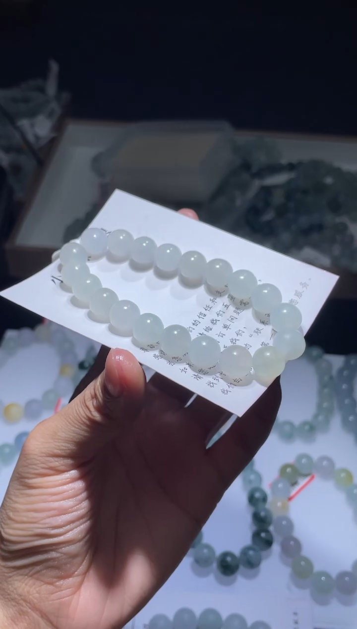 未镶嵌定制翡翠翡翠手串