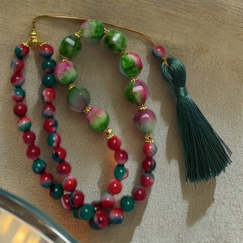 【照耀千秋 尽耀光芒】A913双生磁疗石项链