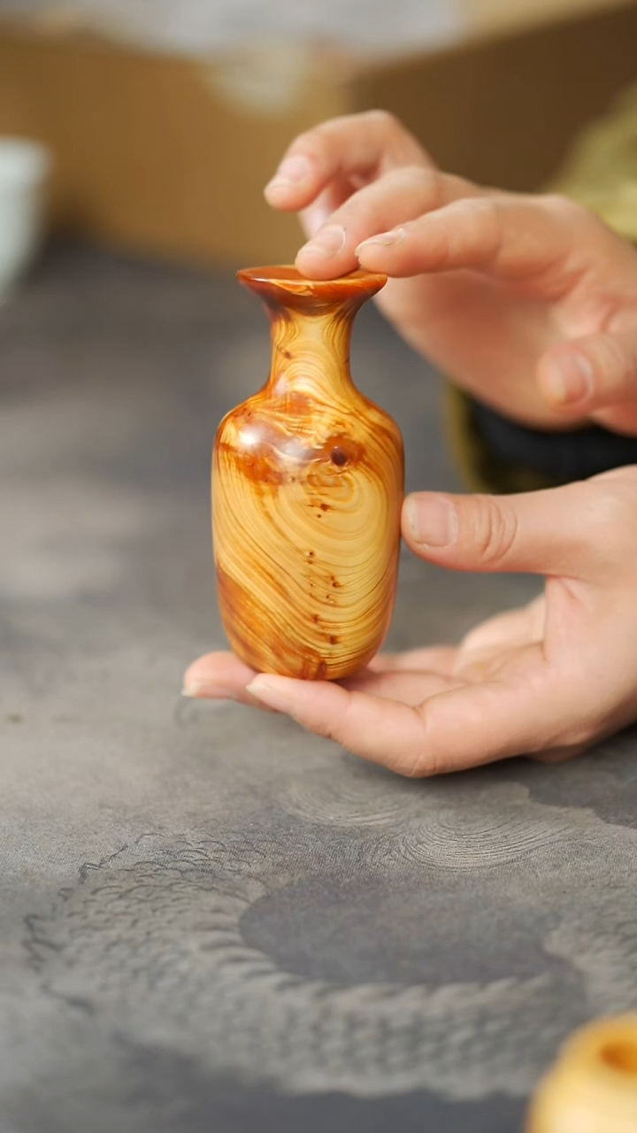 柏木（崖柏）太行料花器348