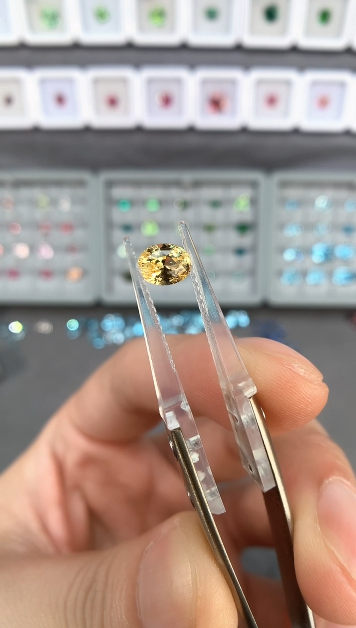 【闪购商品】定制蓝宝石裸石未镶嵌1.24ct