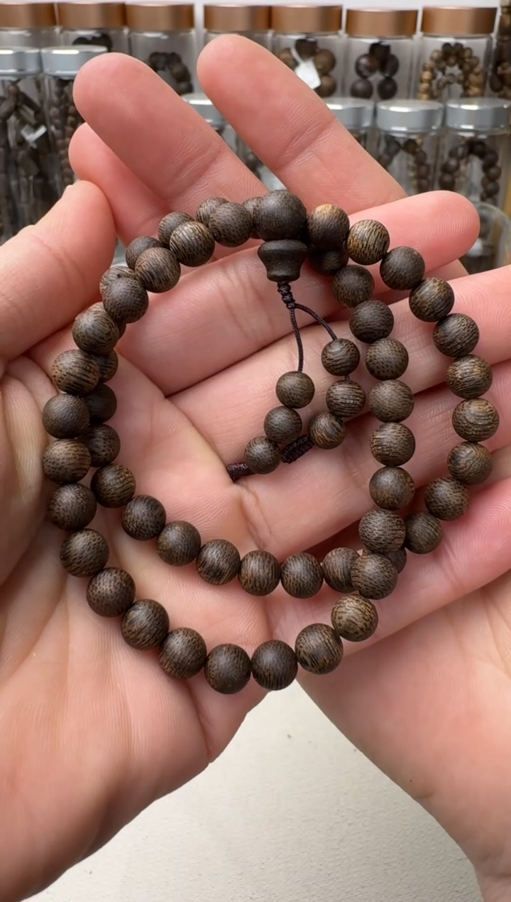 【闪购商品】沉香手串西马九九沉圆珠卡7+保11克