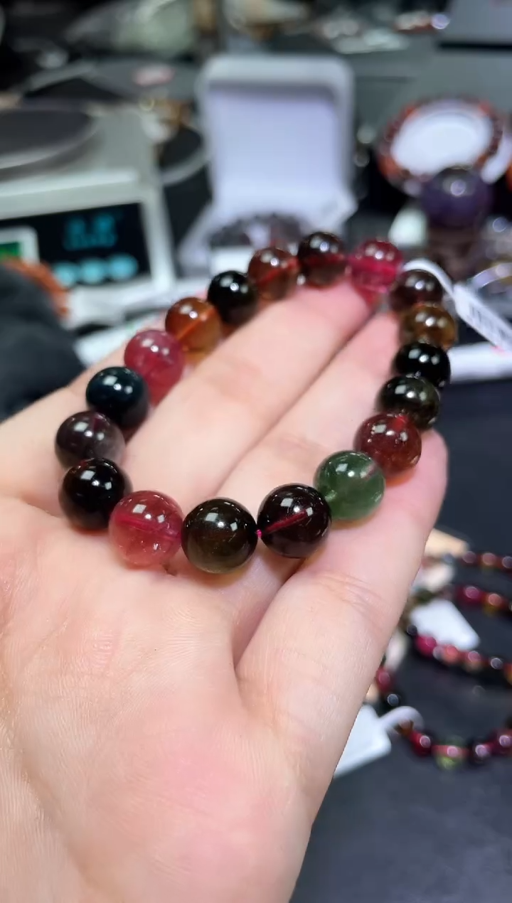 【闪购商品】碧玺手链未镶嵌碧玺单圈A10（多样性发其一）