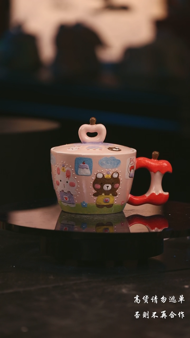 陶瓷景德镇可爱设计师款陶瓷 