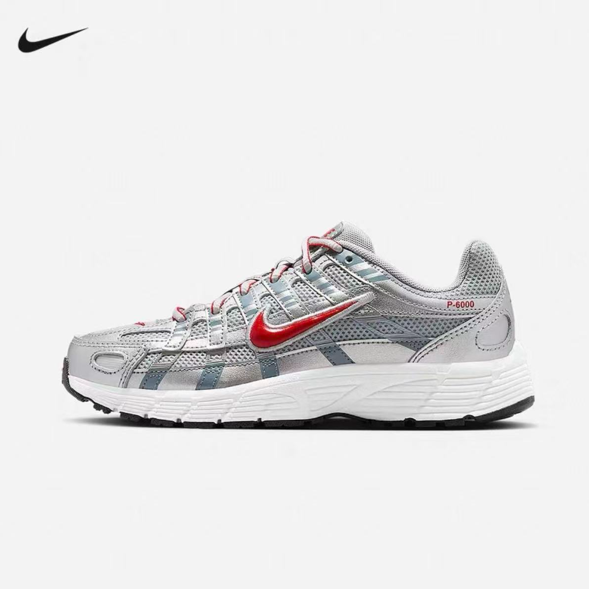 NIKE/耐克女子2026新款P-6000 BG复古透气运动鞋老爹鞋 HV5064016