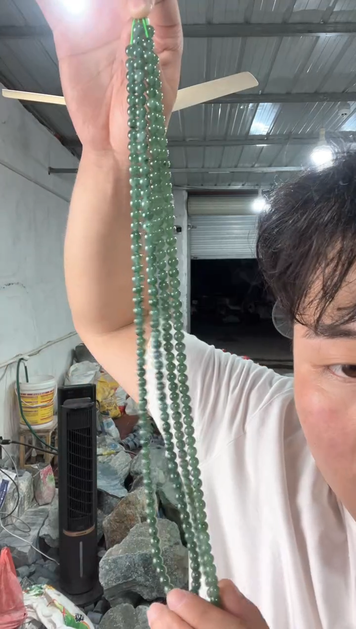 和田玉未镶嵌颈饰碧玉小米项链多样性拍一发一