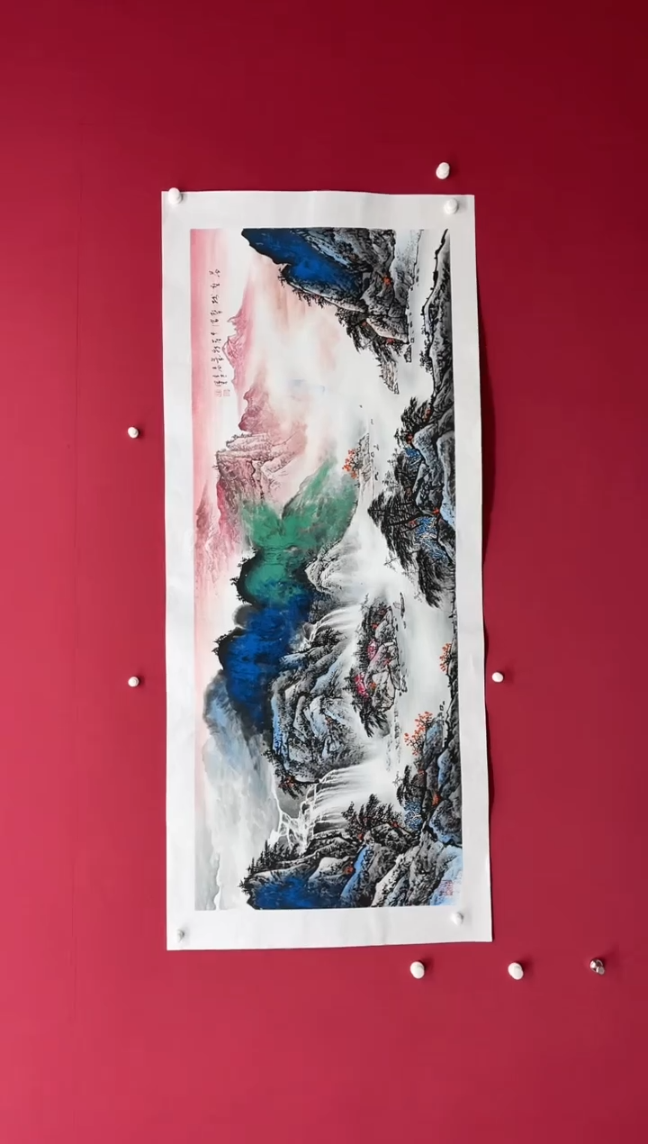 【闪购商品】国画吴-小六尺山水/无框/W