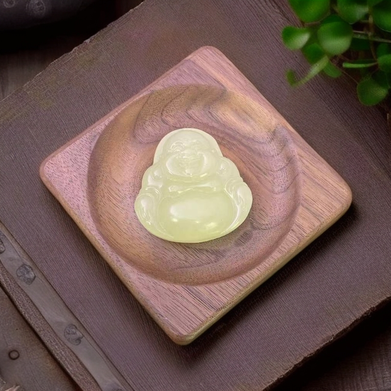 佳玺甄选 388DIY 晴水料 冰黄口佛公