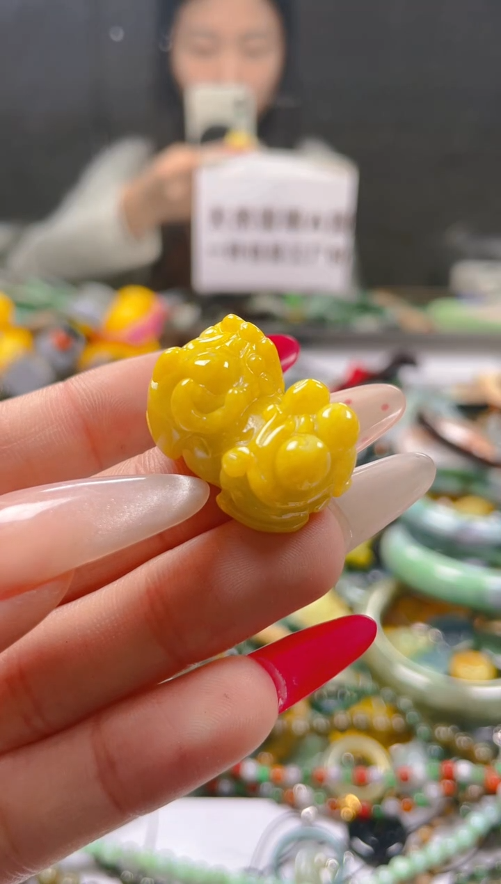 【闪购商品】翡翠颈饰未镶嵌/Y/翡翠A货一图一物