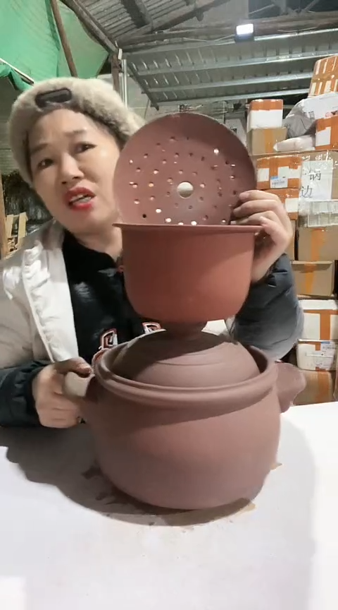 陶小蒸片小蒸片+瑕疵4.0原陶锅