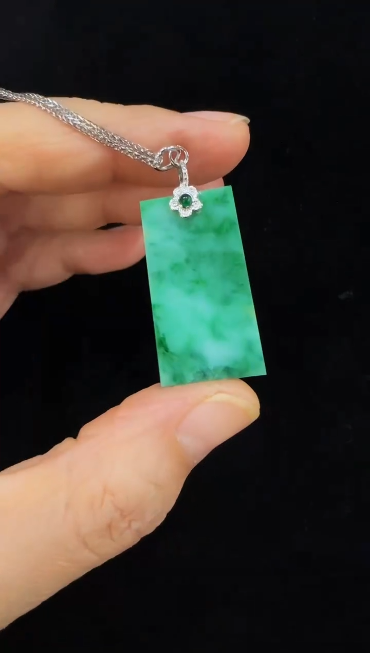 颈饰未镶嵌翡翠国风