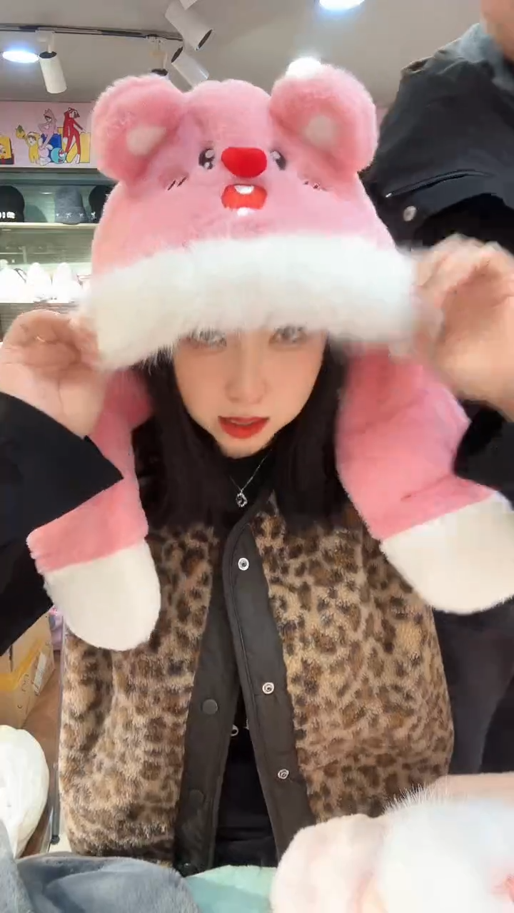 小熊两件套  粉色