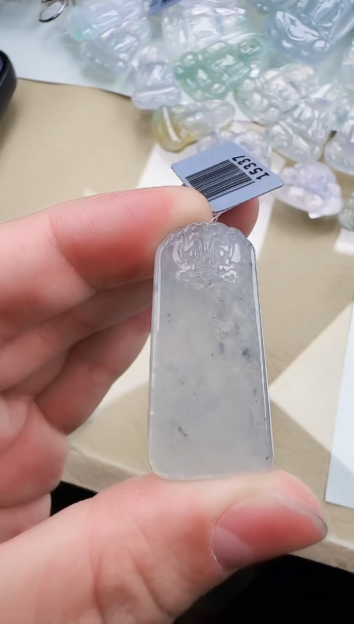 颈饰未镶嵌翡翠缅甸翡翠a货