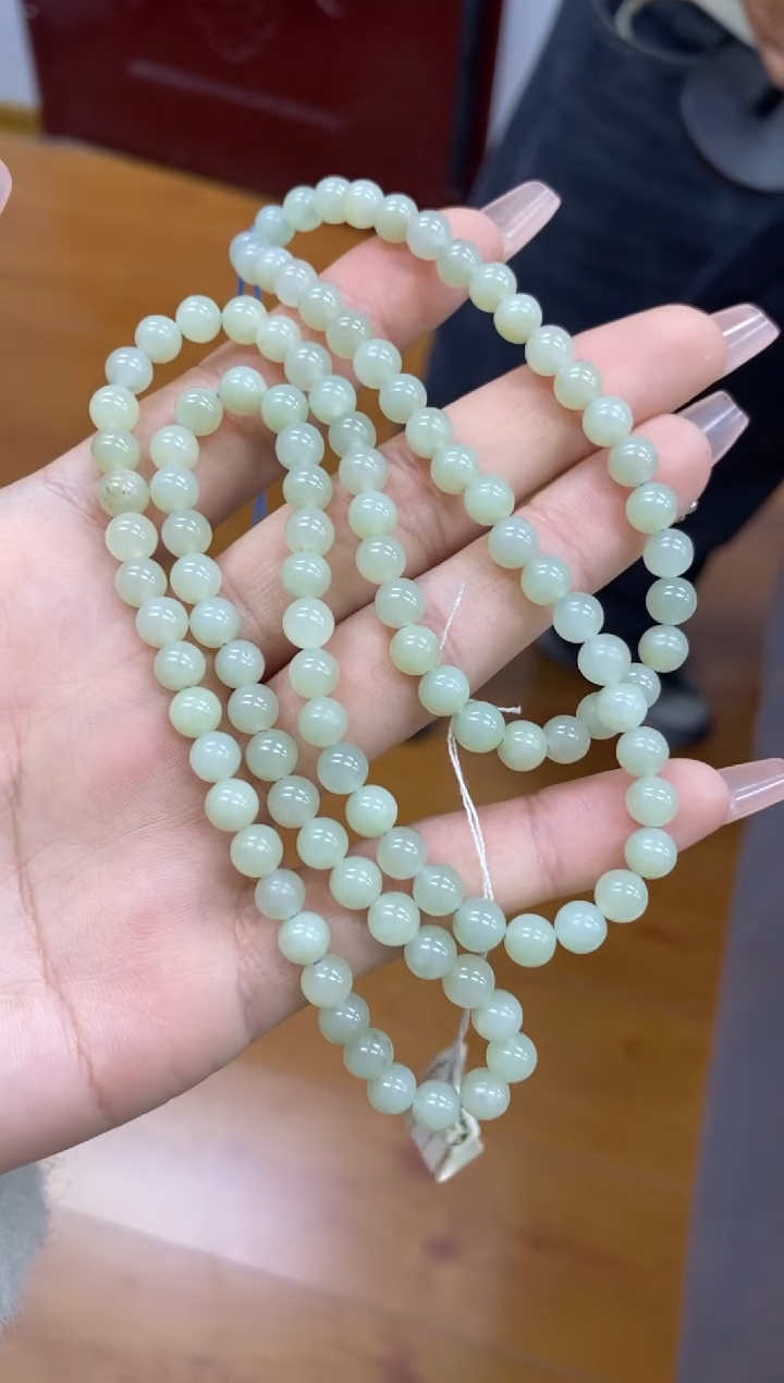 【闪购商品】和田玉珠串未镶嵌珠串