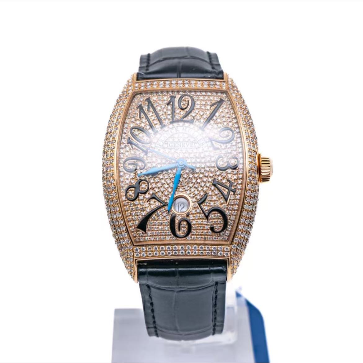 99新 Franck Muller/法兰克穆勒 8880 玫瑰金后钻机械男表 单表